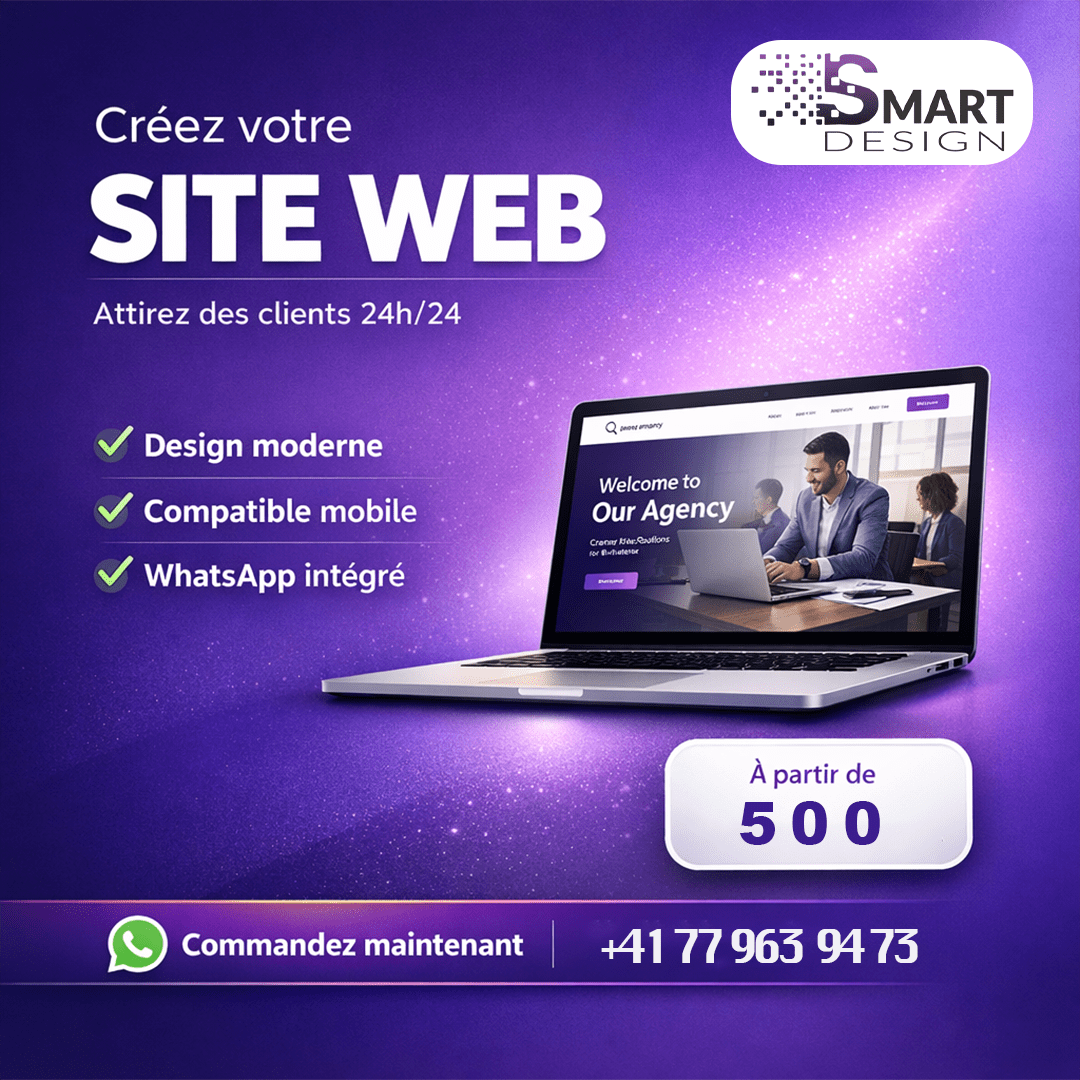 CRÉATION DE SITE WEB